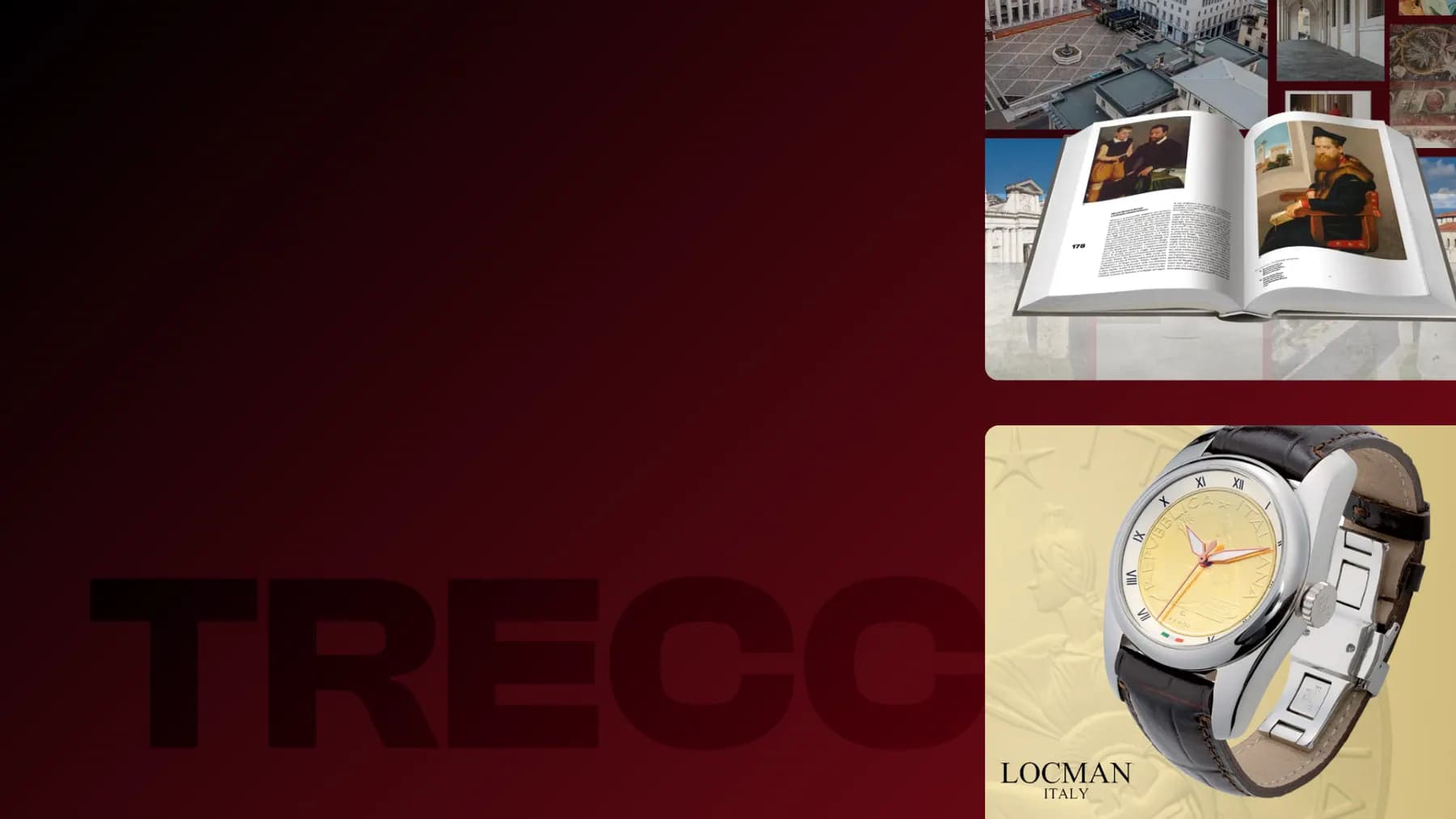 Treccani: libri delle Capitali della Cultura e orologio Locman Elmo di Scipio